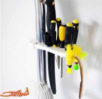 Universal clamp o fishing gear holder